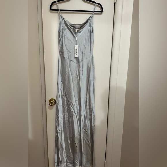 NWT L’AGENCE Adrianne Silk Satin Dress Size 2 - Picture 3 of 12